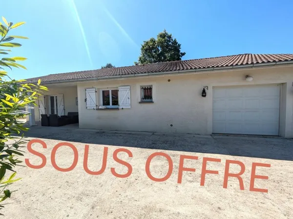 Maison de plain pied, 90m2