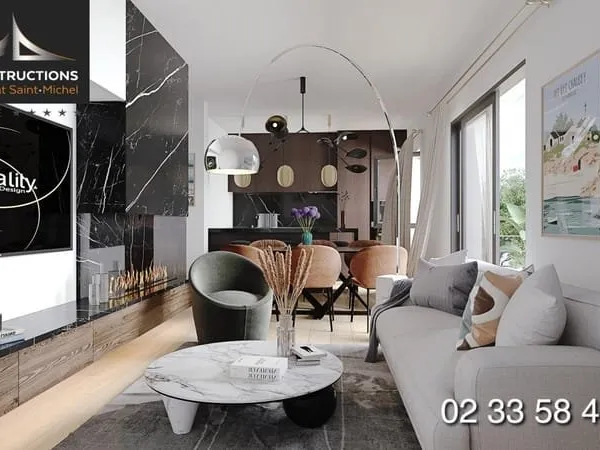 Appartement 3 pièces 59 m²