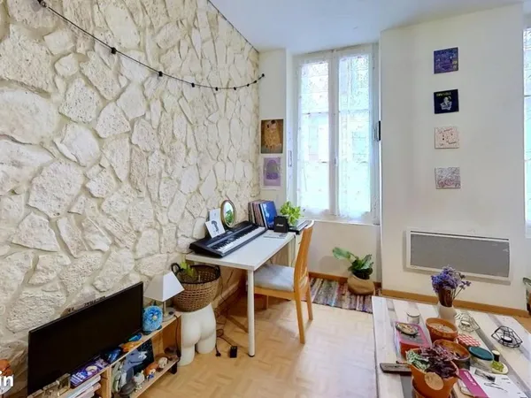 Studio 2 pièces 29 m²