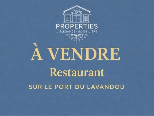 LE LAVANDOU - FRONT DE MER - FDC RESTAURANT - EMPLACEMENT N°1