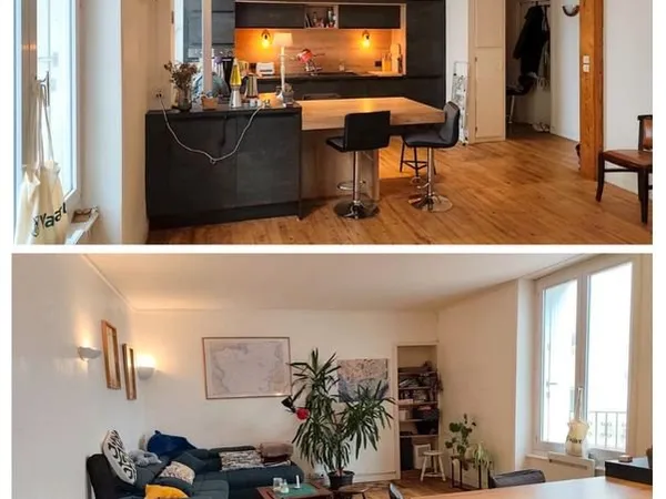 Chambre meublée dans T3 de 68m2 proche tram
