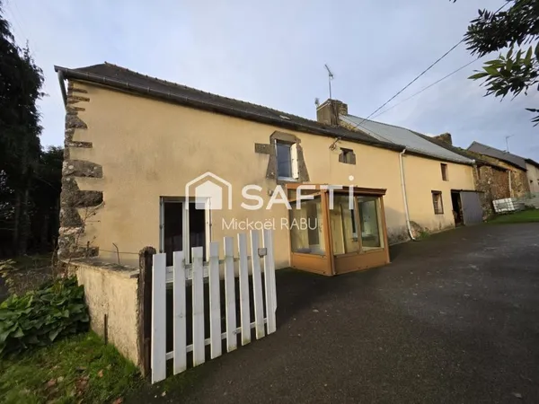 Maison en pierre- 2 chambres- 72 m²