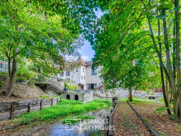 Moulin du XVIIe siècle à Maule