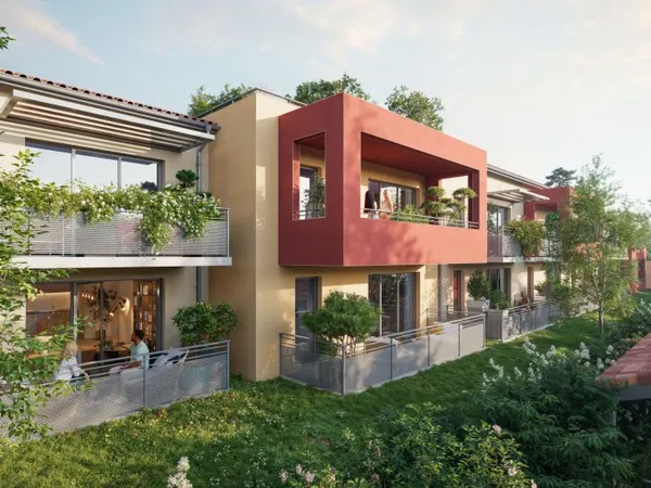 Appartement T4 de 83 m2 niché dans un espace boisé