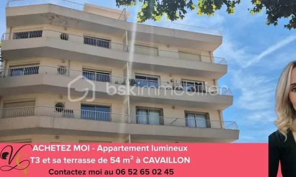 Appartement lumineux au dernier étage avec terrasse et parking sécurisé