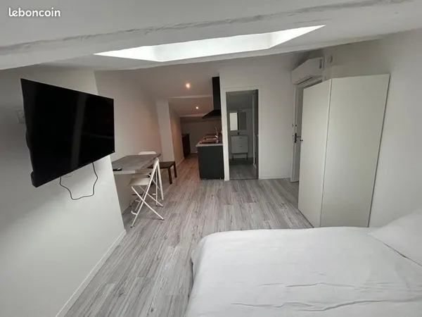 Studio meublé centre Blaye refait à neuf