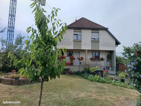 Maison et terrain avec possibilité d une 2em construction ou agrandissement