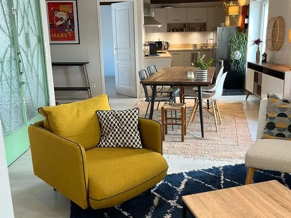 Appartement meublé 65m2