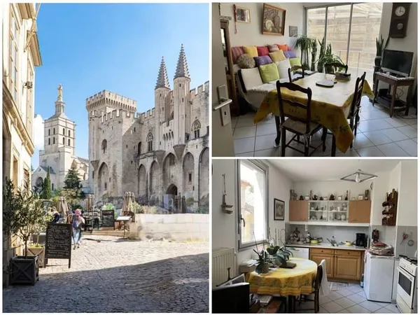 Au coeur hitorique d'Avignon dans les ramparts, pour un inve