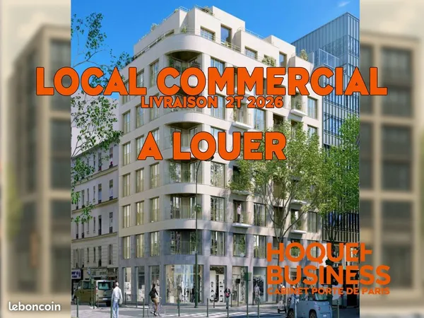 Local 95 m² Clichy