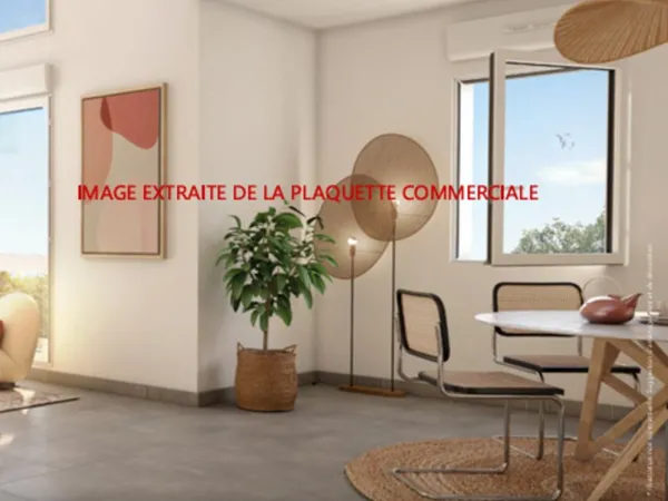 Appartement 2 pièces 44 m²