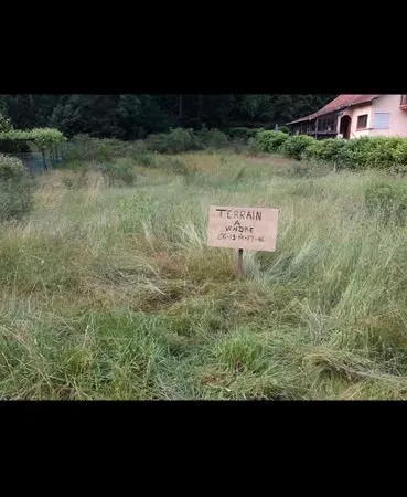 Terrain à vendre