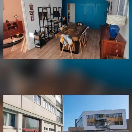 T3 56m2 2 ch garage centre ville