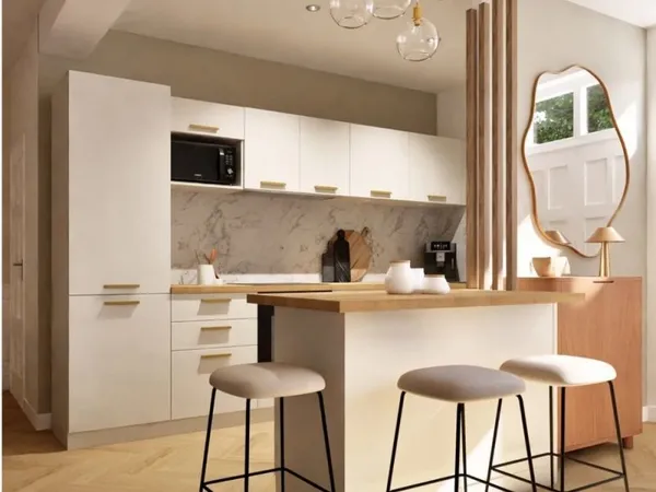 Appartement avec emplacement et rénovation exceptionnels