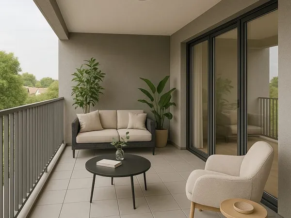 - Idéal travailleurs frontaliers T3 avec terrasse