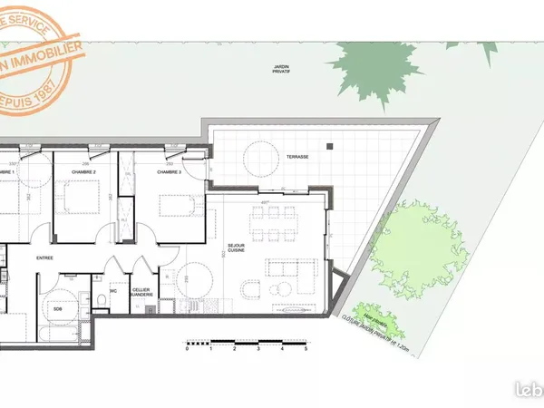 Appartement 4 pièces 93 m²