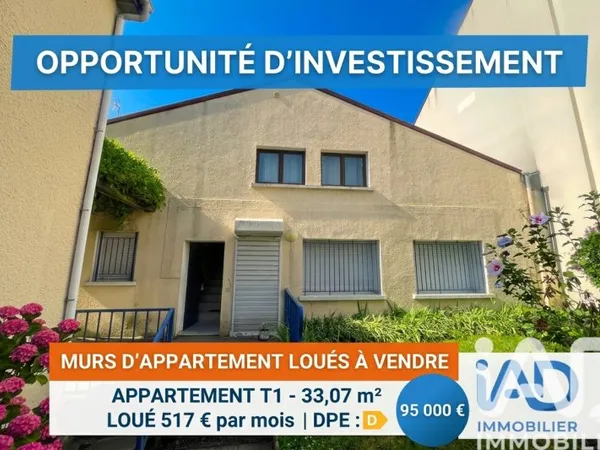 Appartement 2 pièces 33 m²