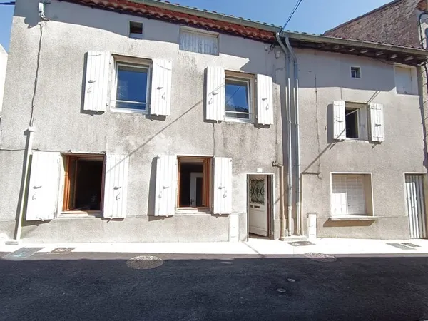 MAISON DE VILLAGE VERNOUX-EN-VIVARAIS CENTRE (144 m2 + ja