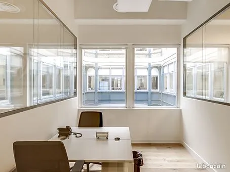 Bureau privé entièrement équipé pour 2 personnes à PARIS, Spaces Réaumur Paris