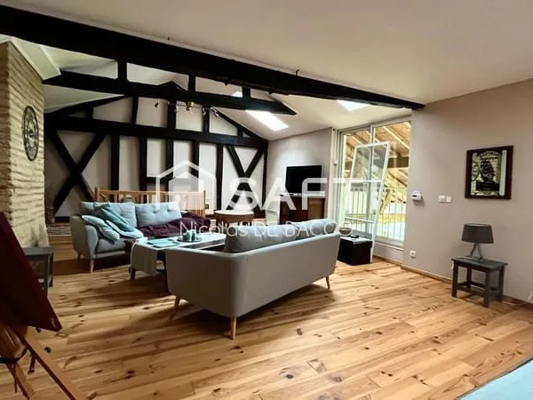 Ferme rénovée avec 2 logements locatifs
