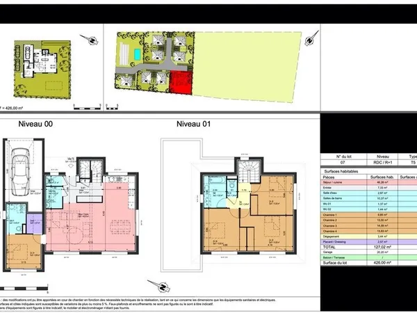 Maison à vendre 5 pièces LA RAVOIRE (73) avec piscine - Neuve - N° 8