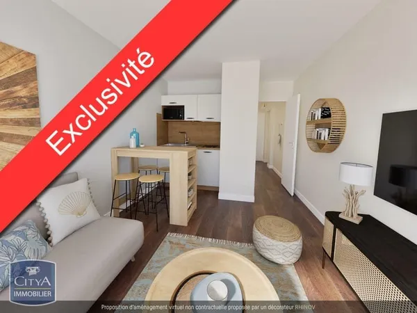 Appartement 3 pièces 32 m²