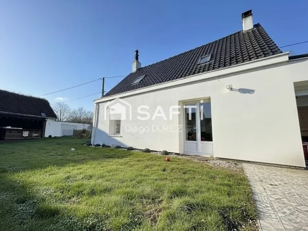 MAISON INDIVIDUELLE 95 m² JARDIN- GARAGE- CAMPAGNE