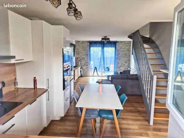 Maison T3 jardin et garage