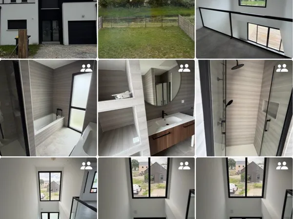 Loue maison architecte 150m quasi neuve