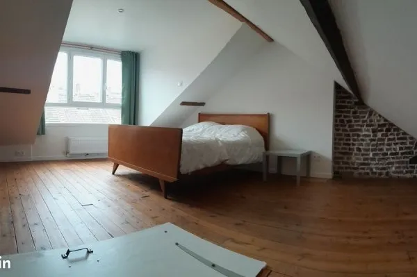 Maison 1900 meublée 60m² 3 pièces Lille Moulins - Appartement