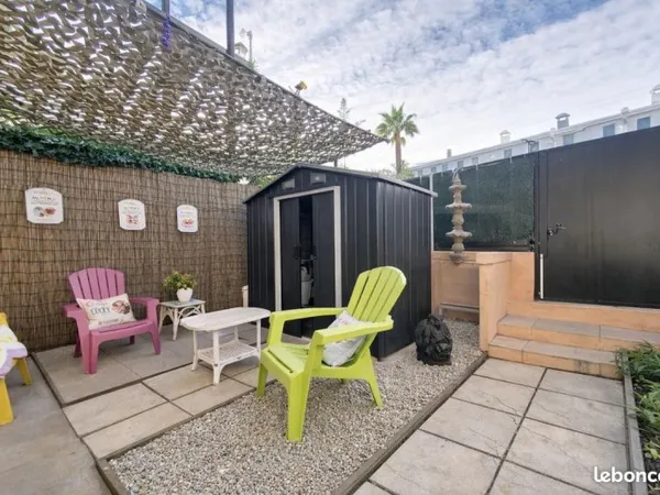 Studio 22 m² avec jardin & entrée indépendante Cannes Les Broussailles