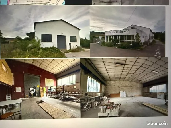 À LOUER - ENTREPÔT - ATELIER 300 m² - GRANFONTAINE (25300)