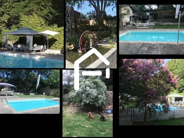 Maison de charme Poussan (34560 ) 165 m2 R+1 sur 1400 m2 de terrain . piscine