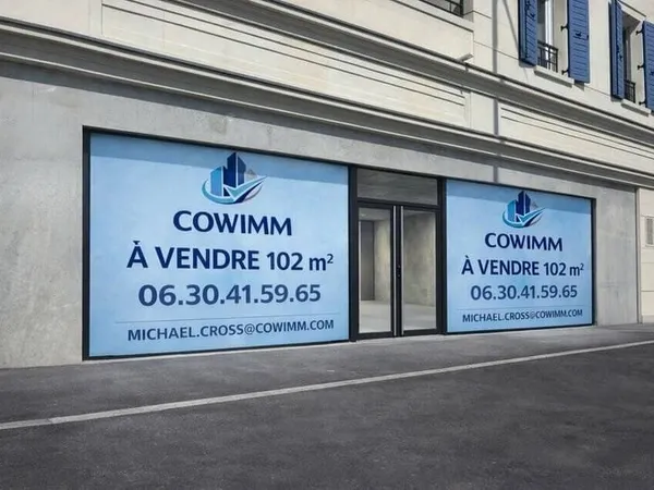 Local commercial 102 m²