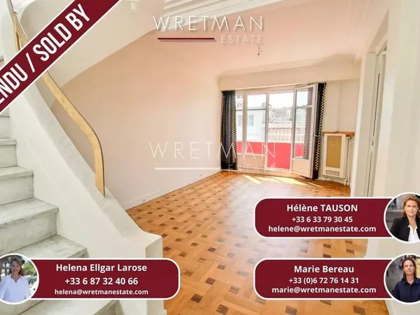 Bel appartement 2 pièces avec rooftop véranda de 20 m² - Nice Ga