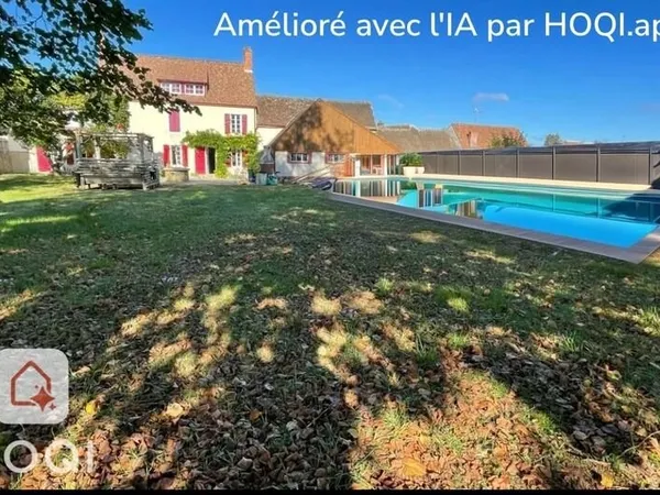 Maison à vendre AXE CONNERRE /LA FERTE BERNARD (72)Maison de Maitre 245 m² habitables, dépendances, 