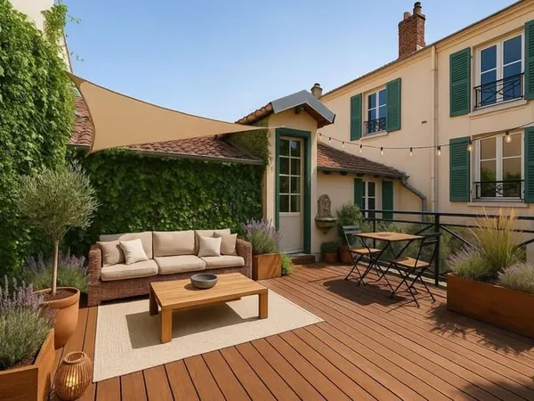 Maison de ville avec terrasse et rooftop - Hypercentre du Vésinet