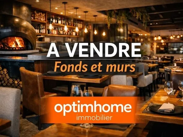 À VENDRE - RESTAURANT / PIZZERIA DE RENOMMÉE MURS COMMERCIAUX + FONDS DE COMMERCE - EST LYONNAIS