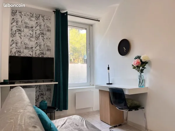 Chambre meublée tout confort - Herserange / Longwy - proche gare et Luxembourg