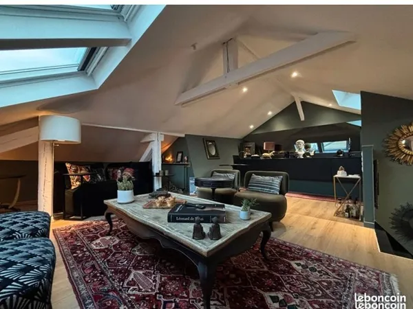Appartement 87 m² meublé - quartier porte des allemande