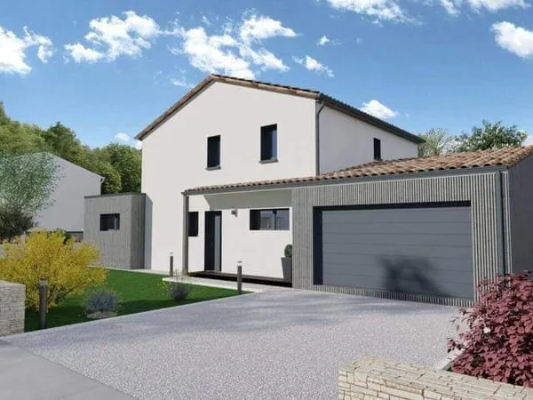 Terrain + Maison neuve en ossature bois de 125m² à Olonne-sur-Mer