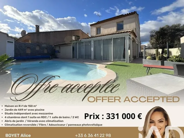 Vente Maison/villa 7 pièces