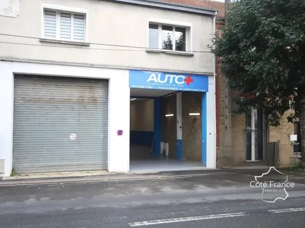Garage entrepôt 91m2 proche centre ville