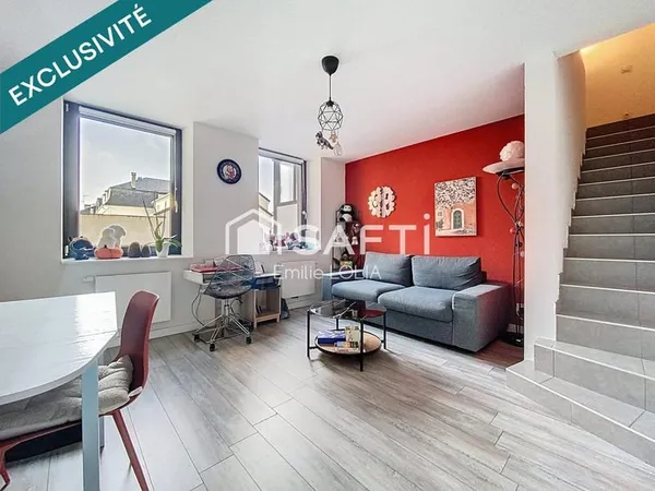 Appartement duplex en RDC sans travaux