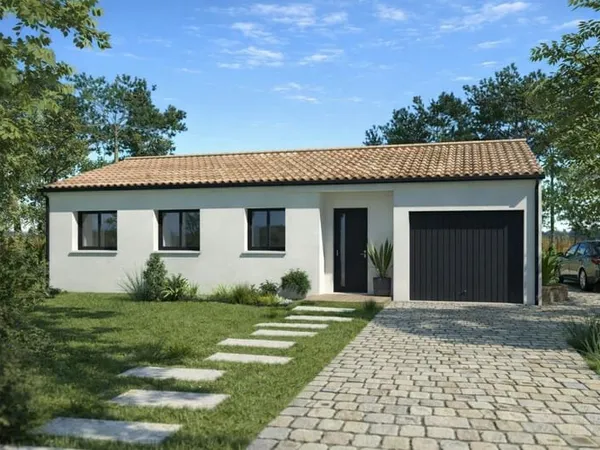 Maison neuve 90 m² + garage - Terrain 500 m² - Le Taillan-Médoc
