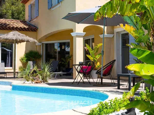 Maison familiale vue mer et plage à pied