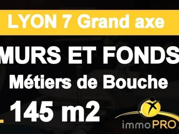 Vente / Local commercial - 145 m²