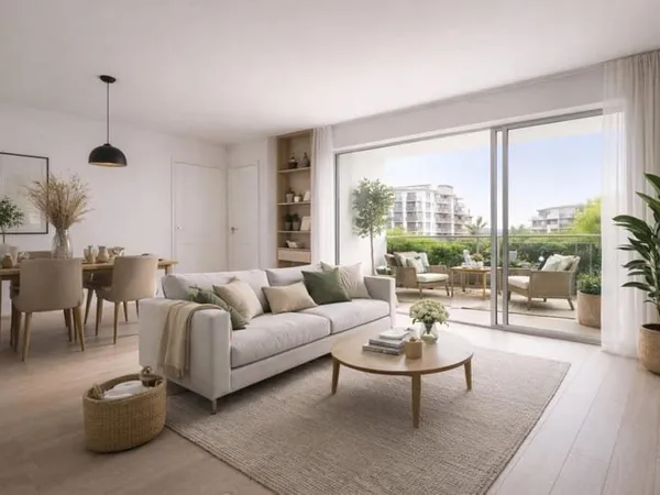 3 PIÈCES au 2e ÉTAGE avec 2 BALCONS et PARKING - Quartier des Bas-Heurts