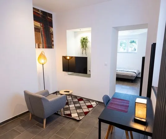 Meublé premium tout inclus <1km frontière Luxembourg
