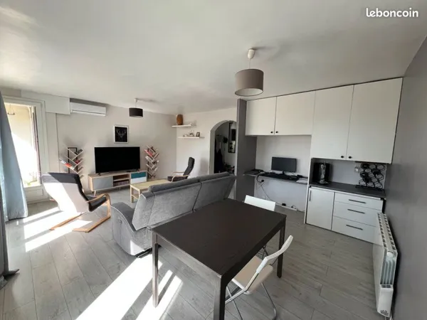 À vendre - Appartement T3 lumineux, rénové, sans travaux